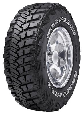 LT40X13.50R17 GOODYEAR WRANGLER MT/R BLK W/KEVLAR LOAD RANGE "C"