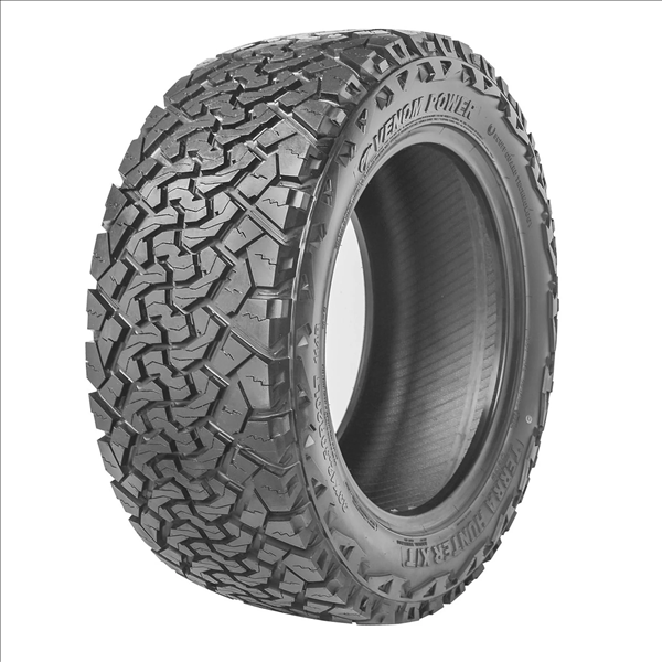 LT37X13.50R22 VENOM TERRAIN HUNTER X/T 10PLY 123Q BLK M+S***50K****