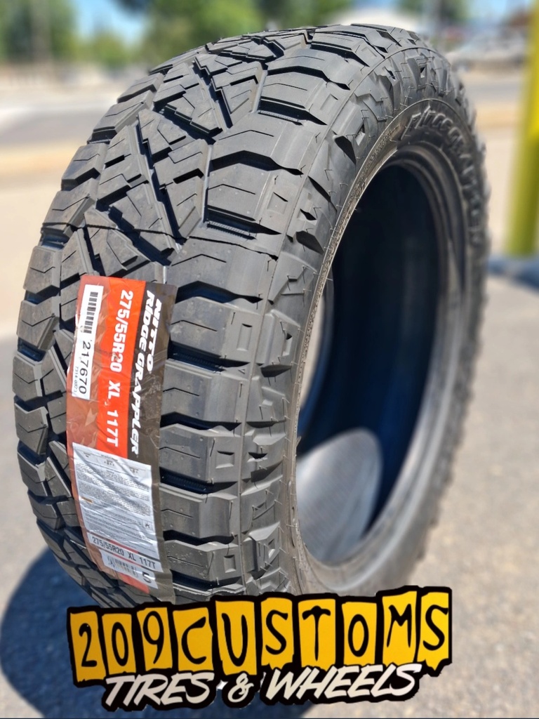 275/55R20XL NITTO RIDGE GRAPPLER 117T 500AB BSW