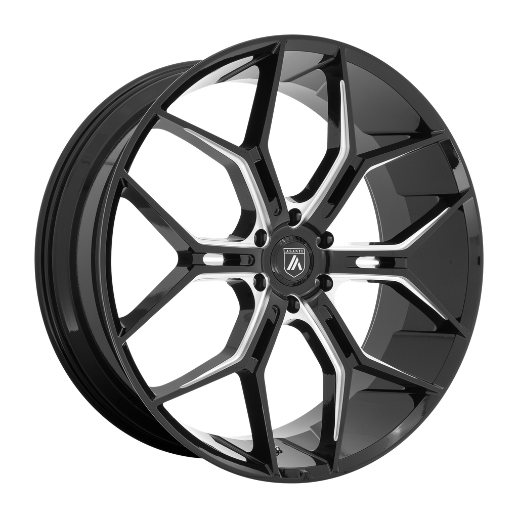 ABL38 22X9.5 6X135 G-BLK MILL 38MM