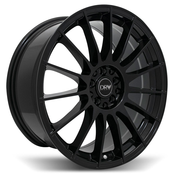 DRW-D15 17X7.0 4X108/4X114.3+40 C.B 73.1 GLOSS BLACK