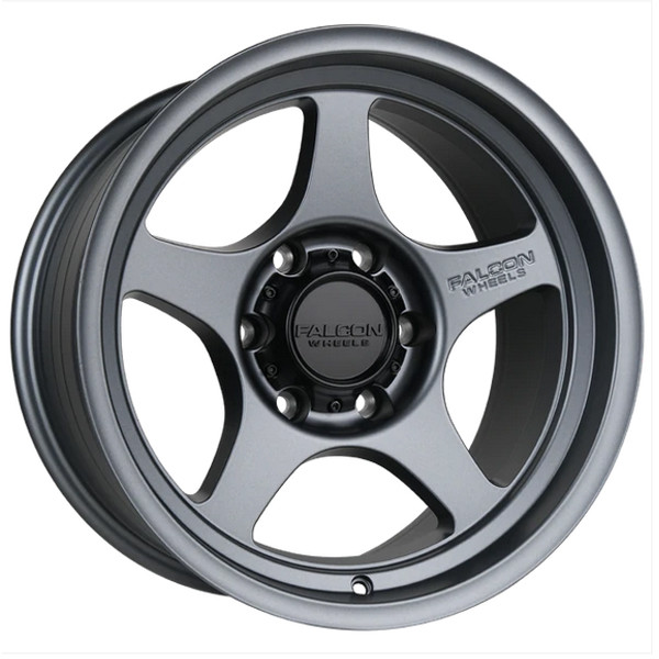 FALCON OFFROAD T2 17X9 6X139.7 ET 0 C.B 106.3 FULL MATTE GUNMETAL
