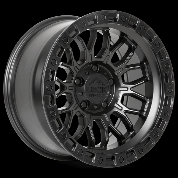 LOCK OFFROAD COMBAT 20X10 8X170 -18 C.B 125.2 MATTE BLACK