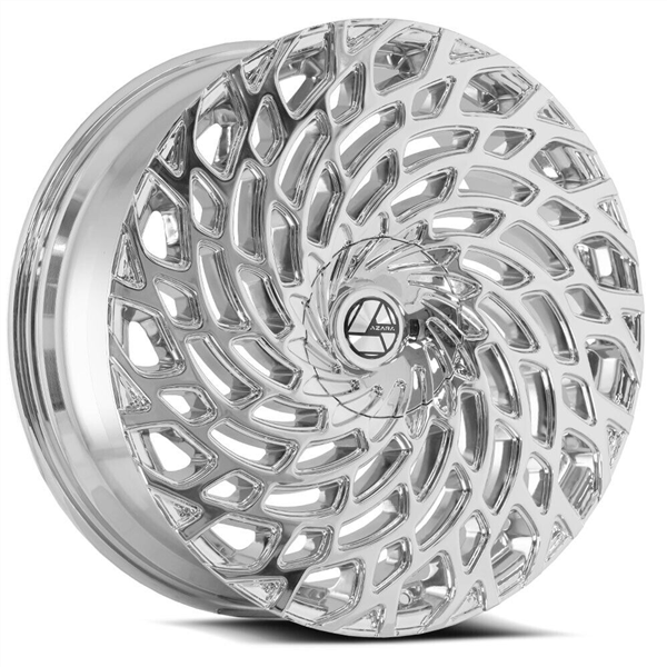 AZARA AZA-523 20X8.5 5X112/5X114.3 +35 C.B 74.1 NANO CHROME