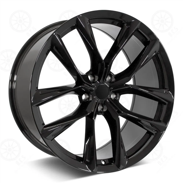 20X9 SELECT PRECISION ALLOYS BRISTOL 5X114.3 +38 72.69 GLOSSY BLACK