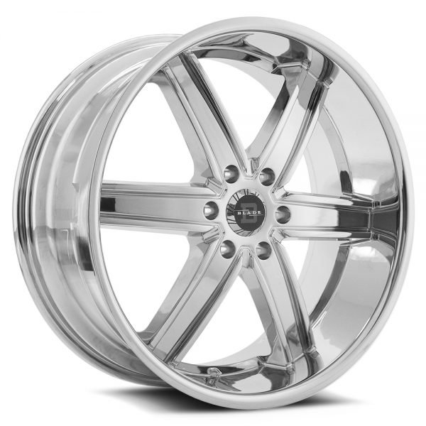 BLADE-BL402 "6S PIZZARO" CHROME 26X9.5 6X139.7 +19 C.B 78.1