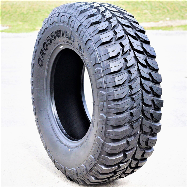LT265/75R16 CROSSWIND M/T 123/120Q BLK M+S 80psi 10PLY