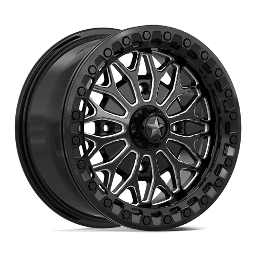 BOLO UTV BL 15X7 4X137 96 +38 G-BLK-MILL