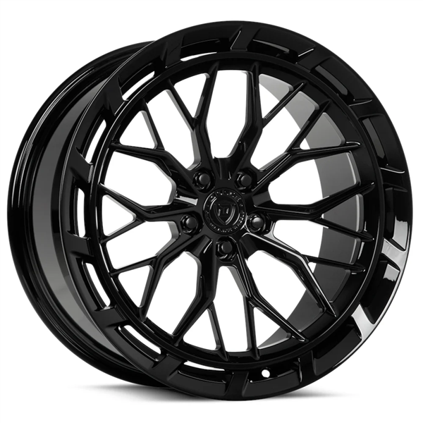 DOLCE PERFORMANCE MAGARI 20X8.5 5X114.3 +38 C.B 73.1 GLOSS BLACK