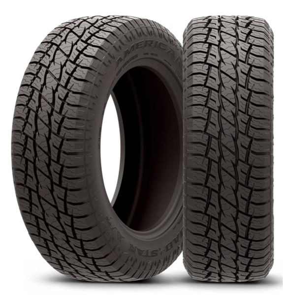 275/55R20 AMERICAN ROADSTAR A/T 117H XL ***500AA***40K*** + ROAD HAZARD