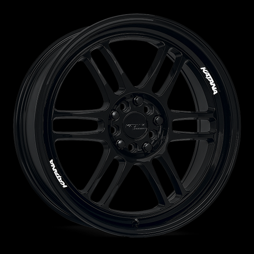 KATANA RACING KR02 18X8 5X114.3 +40 C.B 73.1 MATTE BLACK