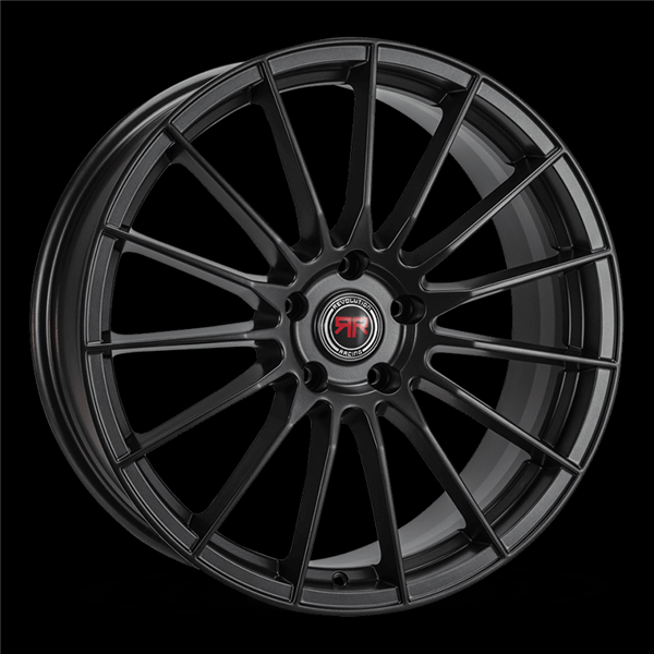 REVOLUTION RACING RR26 17X7.5+40 5X114.3 C.B-73.1 SATIN BLACK