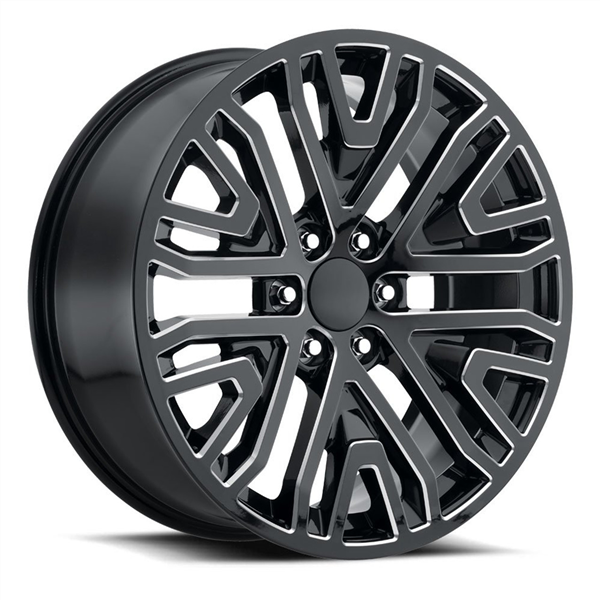 2108 CHEY/GMC MESH REPLICA 26X10+31 6X139.7 C.B 78.10 BLACK MILLED