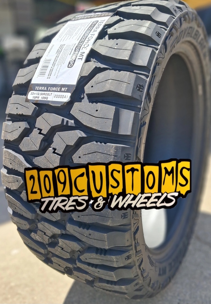 33X12.50R17LT ROYALBLACK TERRA FORCE M/T 120Q 10PLY