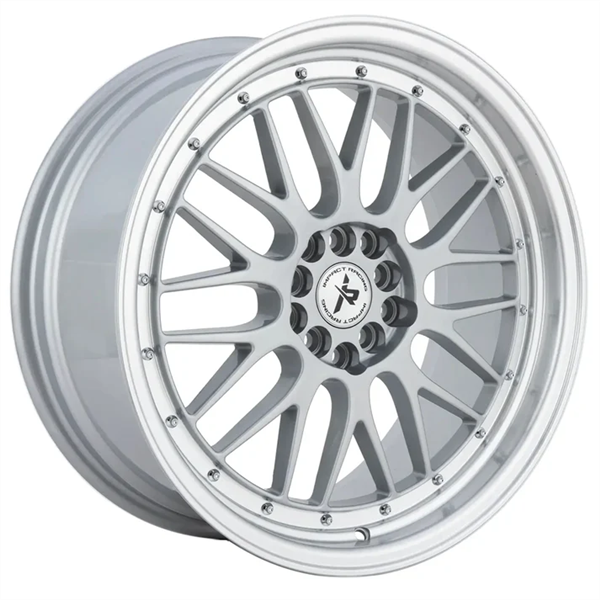 IMPACT 505 17X7.5 4X100/114.3 +38 C.B 73.1 SILVER MACHINED LIP