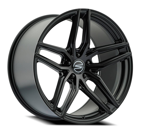 SELECT SHADOW S101 19X8.5 5X112 +35 C.B 66.53 SATIN BLACK
