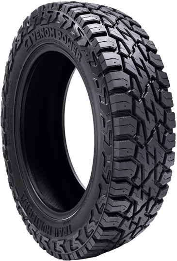 LT33X12.50R22 VENOM TRAIL HUNTER R/T 10PLY 109R BLK M+S***50K****