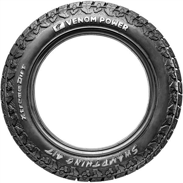LT37X11.50R17 VENOM POWER SWAMPTHING XTREME DIRT A/T 8PLY 128R RWL**WHITE LETTER**