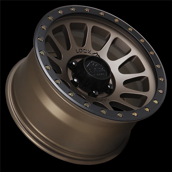 LOCK OFFROAD YOSEMITE 20X10-18 8X170 CB-125.2 MATTE BRONZE W/BLACK RING