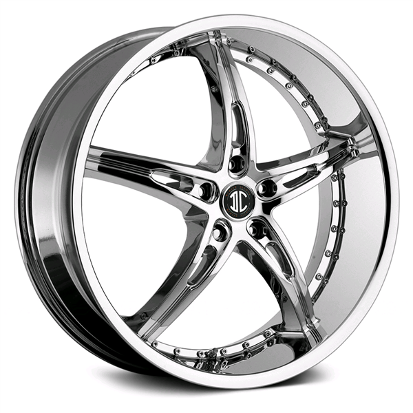 2 CRVAE NO.14 22X8.5+38 5X112 C.B 72.82 CHROME