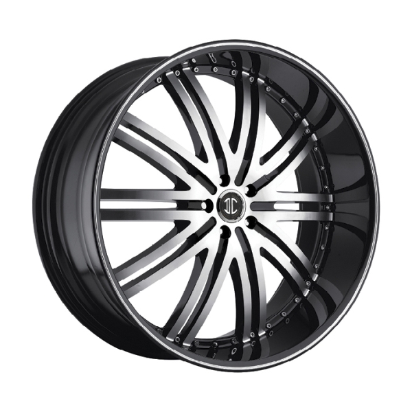 2 CRAVE NO.11 24X10+30 5X120 C.B 74.10 BLACK DIAMOND