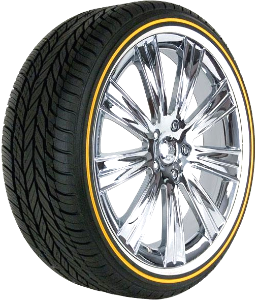 245/40R20 VOGUE CUSTOM BUILT RADIAL VIII 99V XL 0.55-INCH GOLD WHITE 460-A-A A 60K