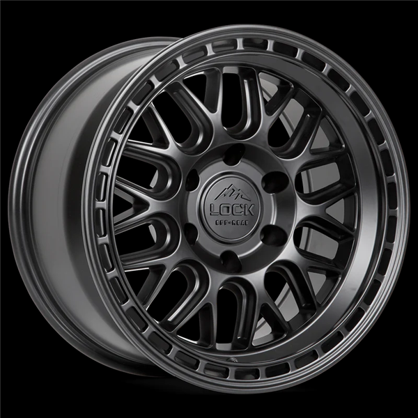 LOCK OFFROAD ONYX 17X9+1 6X139.7 CB-106.2 MATTE BLACK