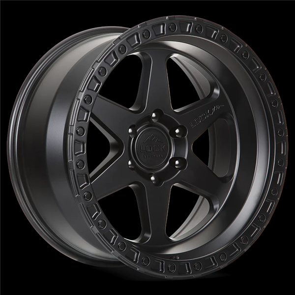 LOCK OFFROAD OLYMPUS 17X9-35 6X139.7 CB-106.2 MATTE BLACK