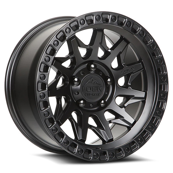LOCK OFFROAD LUNATIC 17X9-12 6X139.7 CB-106.2 MATTE BLACK