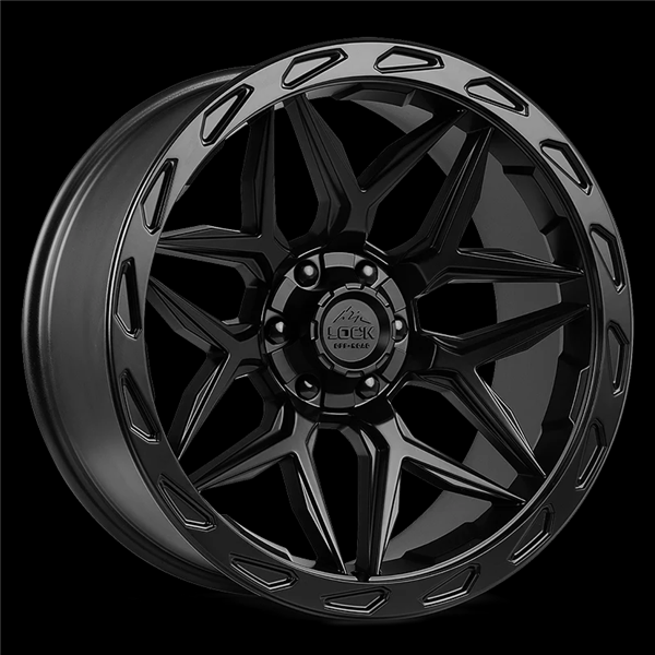 LOCK OFFROAD MATRIX 17X9-12 5X127+5X139.7 CB-87.1 MATTE BLACK