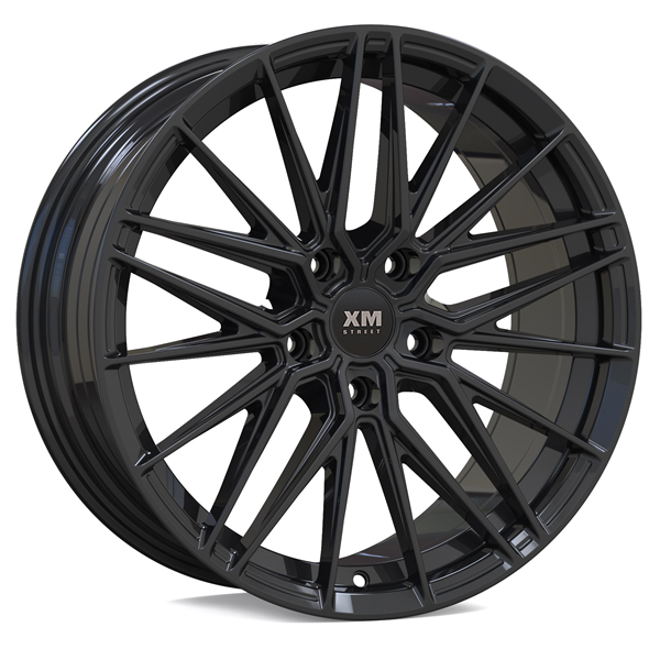XM STREET XM-805 18X8+35 5X108 C.B 74.10 GLOSS BLACK