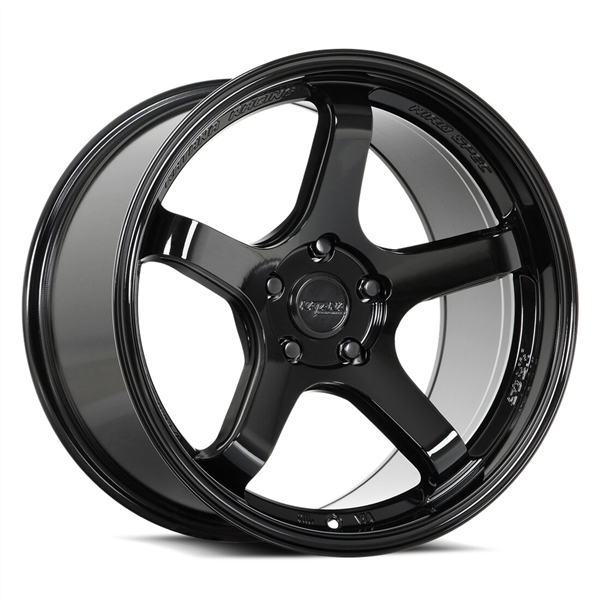 KATANA HR05 18X9.5 5X114.3 +38 C.B 73.1 GLOSS BLACK