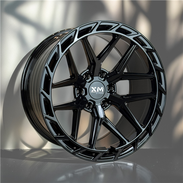 XTREME MUDDER XM-358 20X10-12 6X139.7 C.B 106.20 GLOSS BLACK **FLOW FORM**