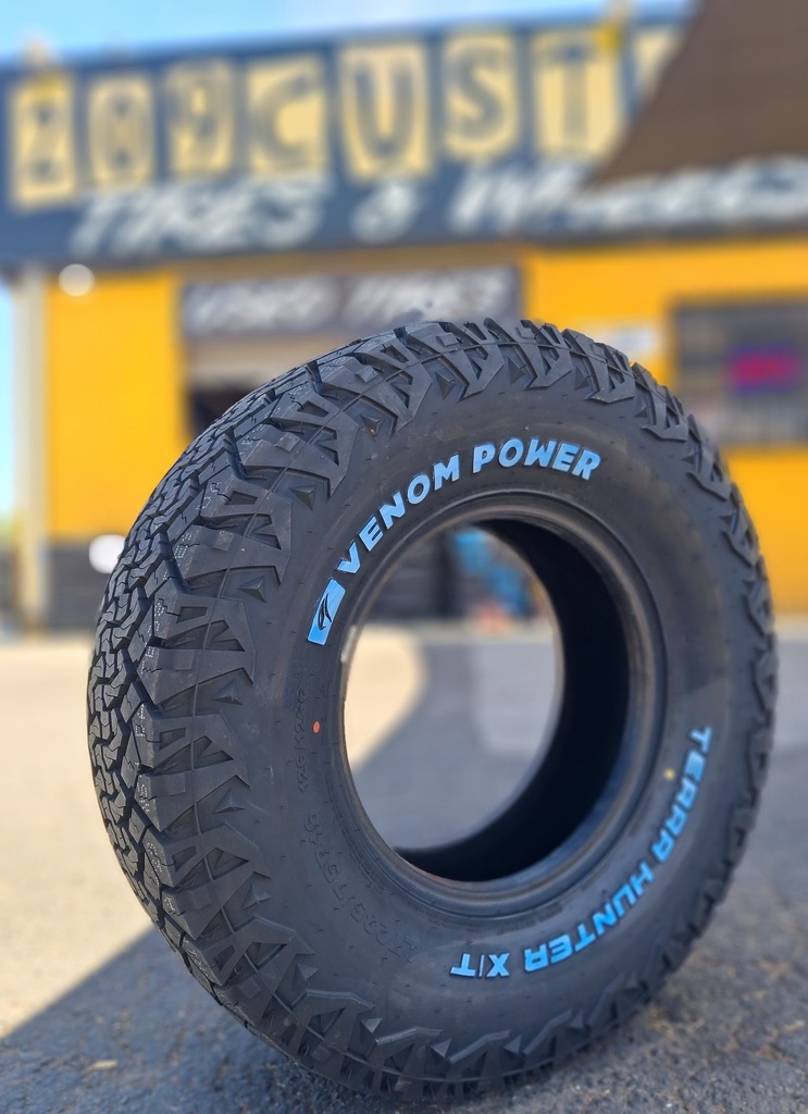 245/65R17 VENOM TERRAIN HUNTER X/T2 111T XL 500AB RWL M+S***50K+ROAD HAZARD**RAISED WHITE LETTER