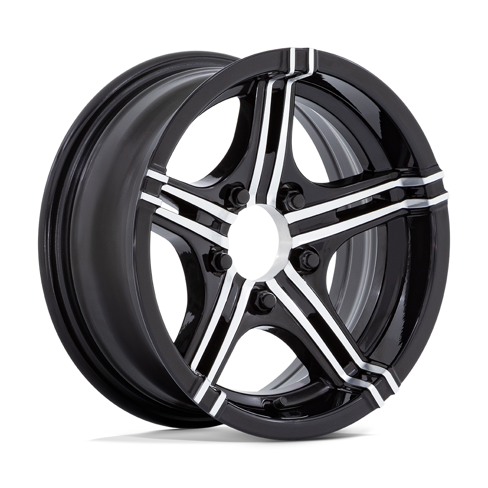 HE1827 15X6 6X5.5 G-BLK MACH -6MM