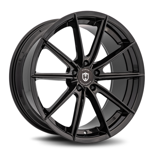 [C46-20105BLNK2573BLK] C46 20x10.5 Blank 25 73.1 Gloss Black