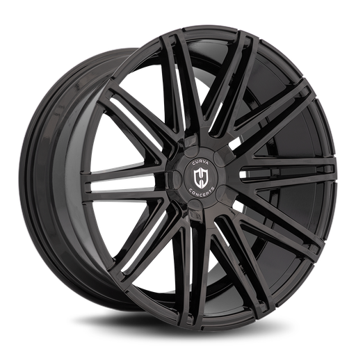 [C48-20105BLNK2571BLK] C48 20x10.5 Blank 25 71.5 Gloss Black