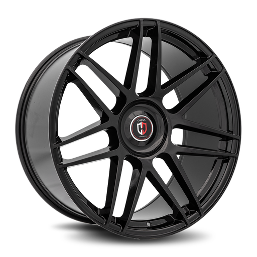 [C300-22901304271BLK] C300 22x9 5x130 42 71.5 Gloss Black