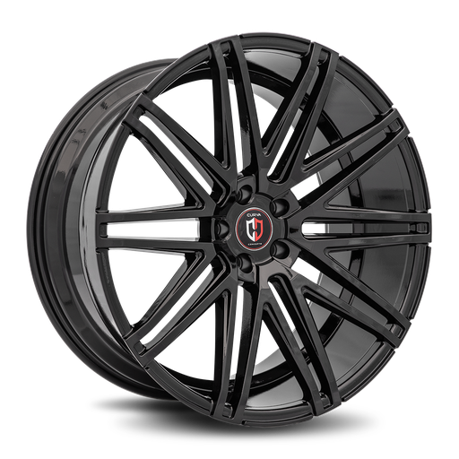 [C48-2290BLNK2872BLK] C48 22x9 Blank 28 72.56 Gloss Black