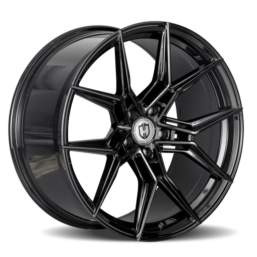 [CFF43-20101143873B] CFF43 20x10 5x114.3 38 73.1 Gloss Black