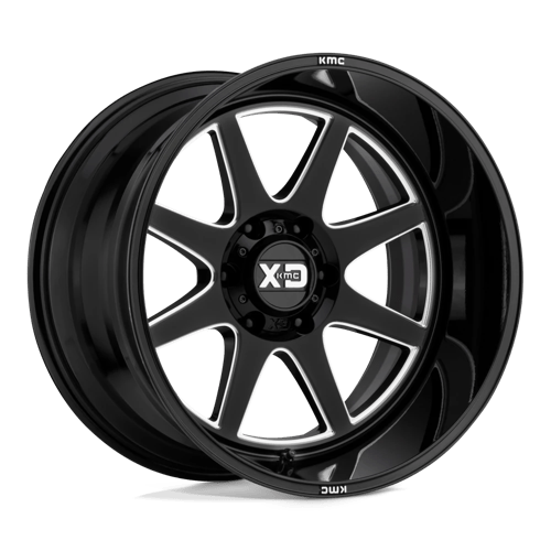 [XD84421280344N] XD844 20X12 8X6.5 G-BLK MILL -44MM