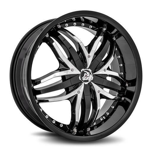 [ANG-208BLNK3573B] Angel 20x8.5 Blank 35 73.1 Gloss Black