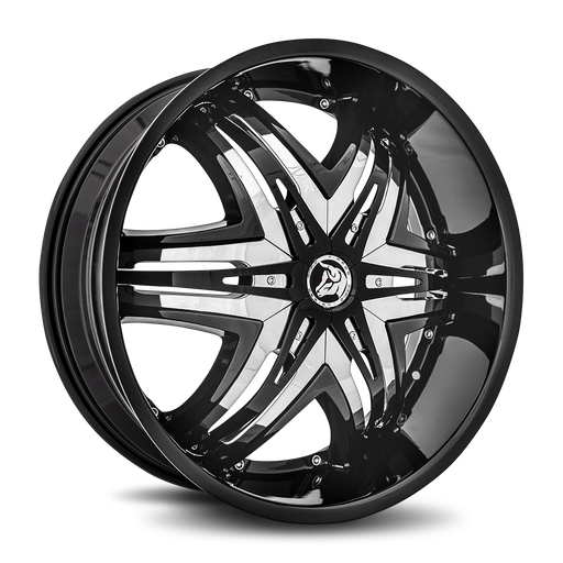 [DE-228BLNK1873B] Elite 22x8.5 Blank 18 73.1 Gloss Black