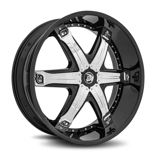 [FUR-261BLNK1578XLB] Fury 26x10 Blank 15 78.1 Gloss Black