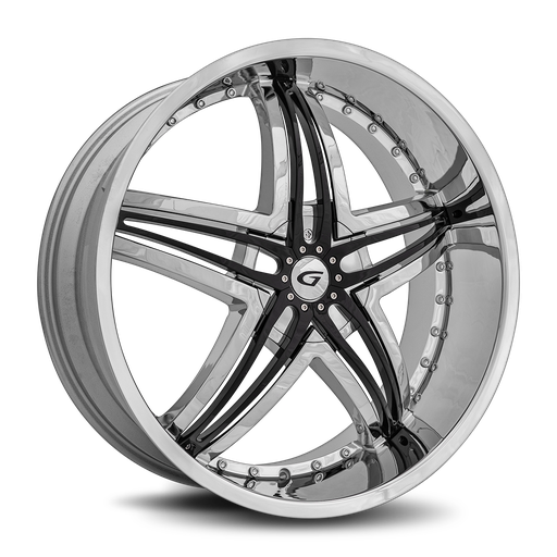 [G1-2416D593587L] Blitz 24x10 6x135/139.7 35 87.1 Chrome