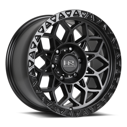 [H108-179073001BB] H108 17x9 5x127 1 78.1 Matte Black-Black B/L