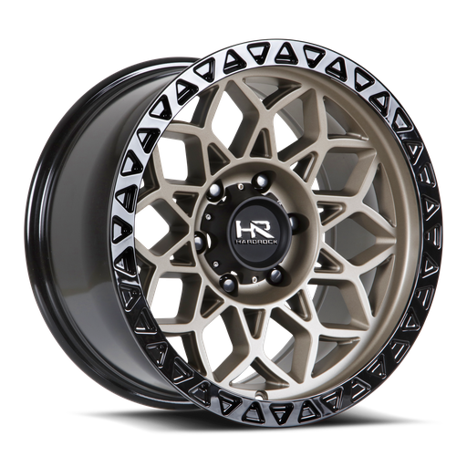 [H108-179036112BR] H108 17x9 6x135 -12 87.1 Matte Bronze-Black B/L