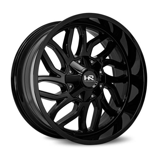 [H707-221070125GB] Destroyer 22x10 8x170 -25 125.2 Gloss Black