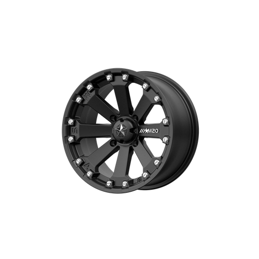 [M20-06756] KORE UTV 16X7 4X156 MATTE BLACK 00MM