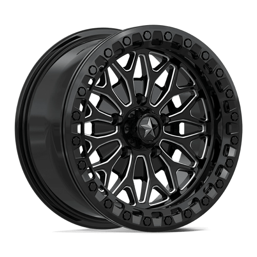 [MA053BE15701210] BOLO UTV BL 15X7 5X4.5 72 +10 G-BLK-MILL